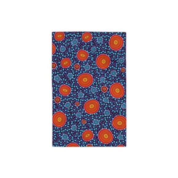 Vibrant Coral Reef Beach Towels – Rain Drops