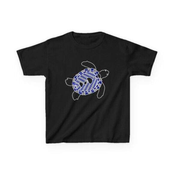 Kids Heavy Cotton Tee - Sea Turtle